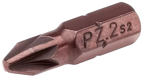 Бита для шуруповерта PZ2*25мм Сталь S2 (20шт.) PP Box Mr. Logo C025PZ2-20 - интернет-магазин «Стронг Инструмент» город Красноярск