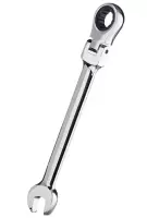 Ключ трещоточный с шарниром 9*150мм удлинённый Cr-V Strong СТП-96100009