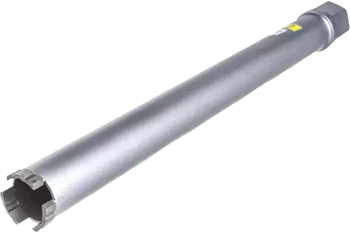 Алмазная буровая коронка 46*450 мм 1 1/4" UNC Hilberg Laser HD704 - интернет-магазин «Стронг Инструмент» город Красноярск