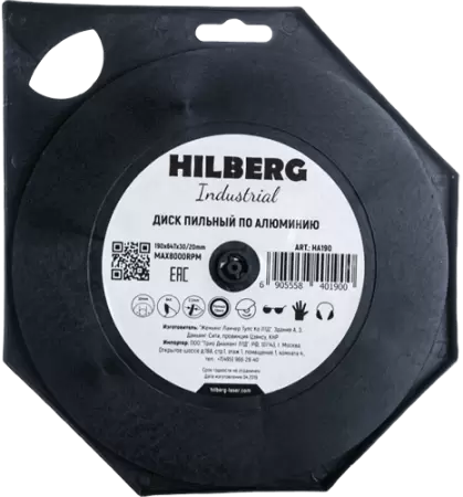 Пильный диск по алюминию 190*30/20*Т64 Industrial Hilberg HA190 - интернет-магазин «Стронг Инструмент» город Красноярск