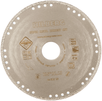 Алмазный диск по металлу 125*22.23*3*1.5мм Super Metal Correct Cut Hilberg 502125 - интернет-магазин «Стронг Инструмент» город Красноярск