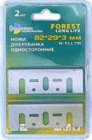 Ножи односторонние 82*29*3мм для электрорубанка (2шт.) Trio-Diamond FLL716 - интернет-магазин «Стронг Инструмент» город Красноярск
