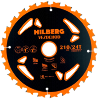 Универсальный пильный диск 210*30*24Т Vezdehod Hilberg HV212