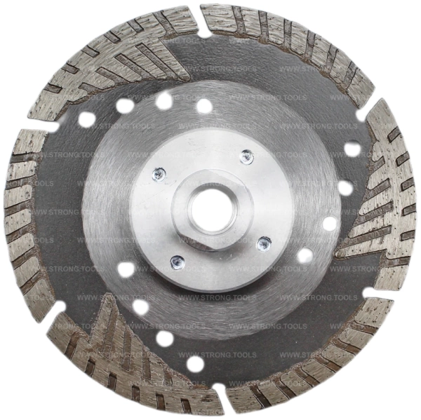 Алмазный диск с фланцем 125*М14*10мм Turbo-Segment Strong СТД-18700125 - интернет-магазин «Стронг Инструмент» город Красноярск
